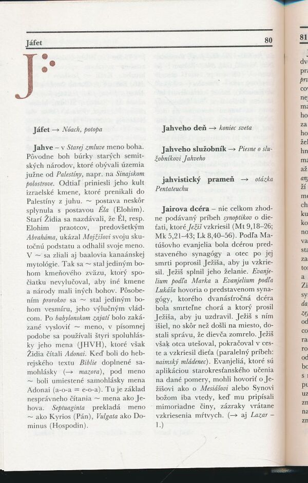 G. Gecse, H. Horváth: Malý lexikon biblie