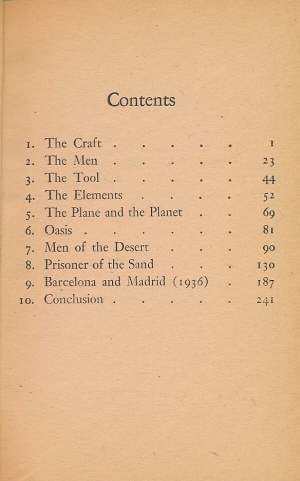 Antoine de Saint-Exupéry: WIND, SAND AND STARS