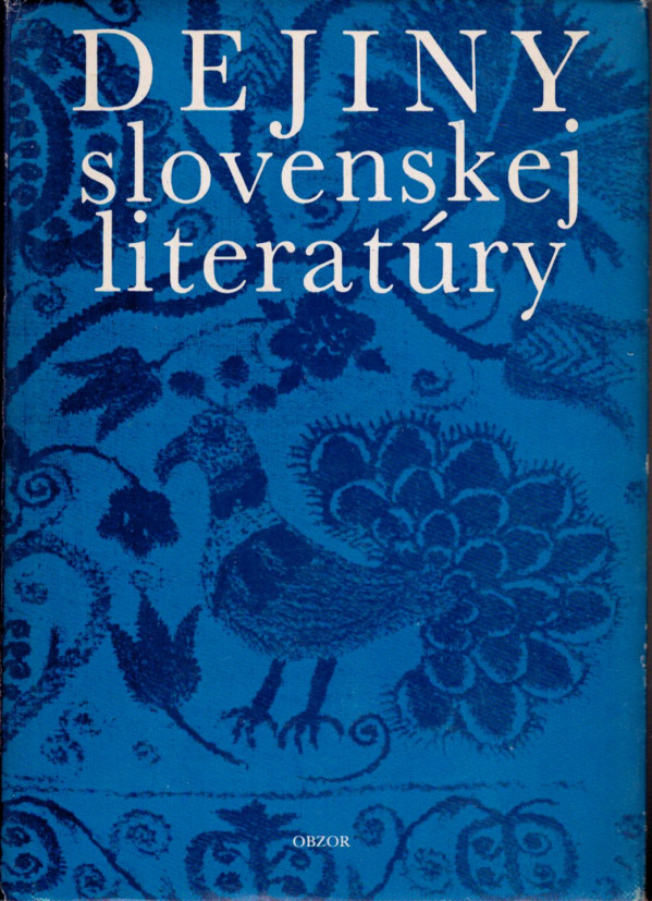 Milan Pišút: DEJINY SLOVENSKEJ LITERATÚRY