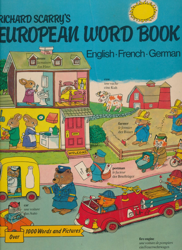 Richard Scarry´s European Word Book
