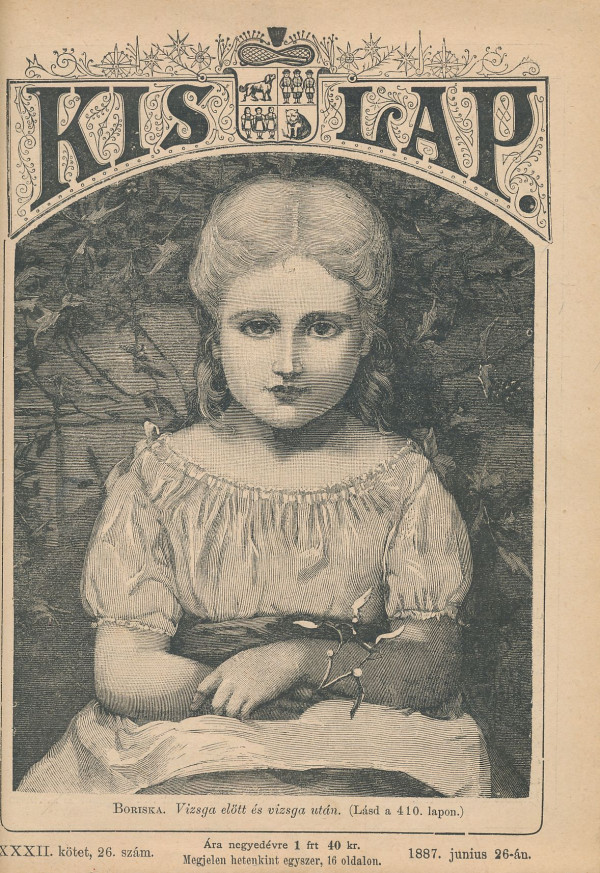Fordó Bácsi: Kis Lap - Képes gyermek-ujság 1887