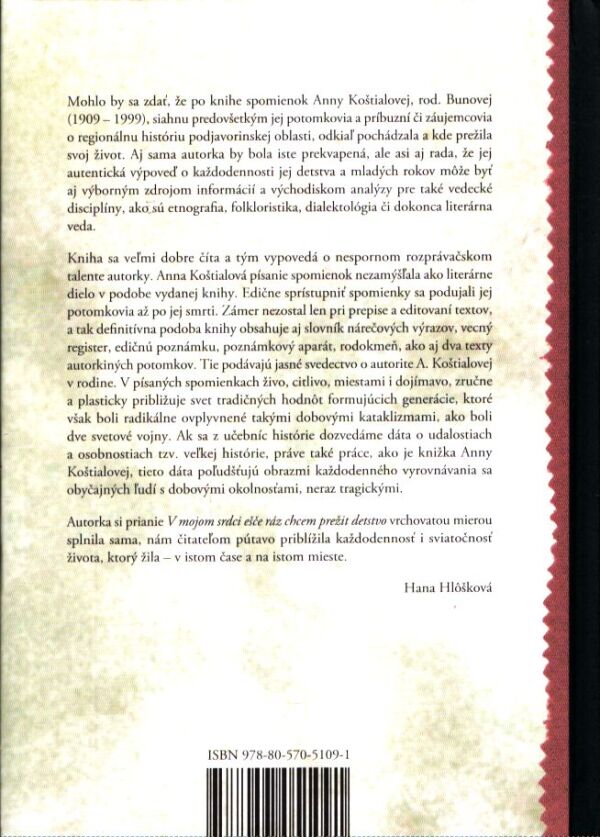 Anna Koštialová: ANNA