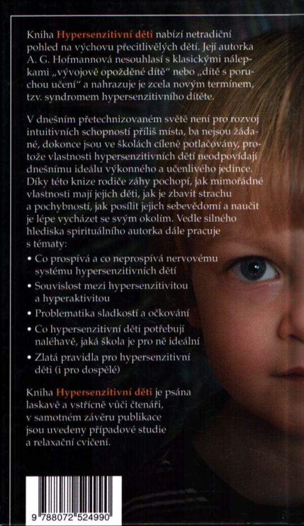 Antje Gertrud Hofmannová: HYPERSENZITIVNÍ DĚTI