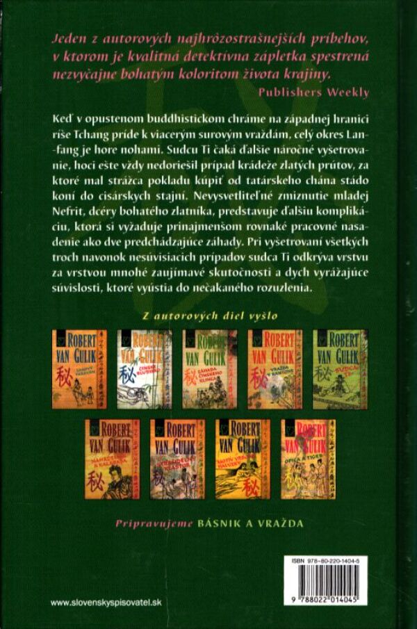Robert van Gulik: FANTÓM CHRÁMU