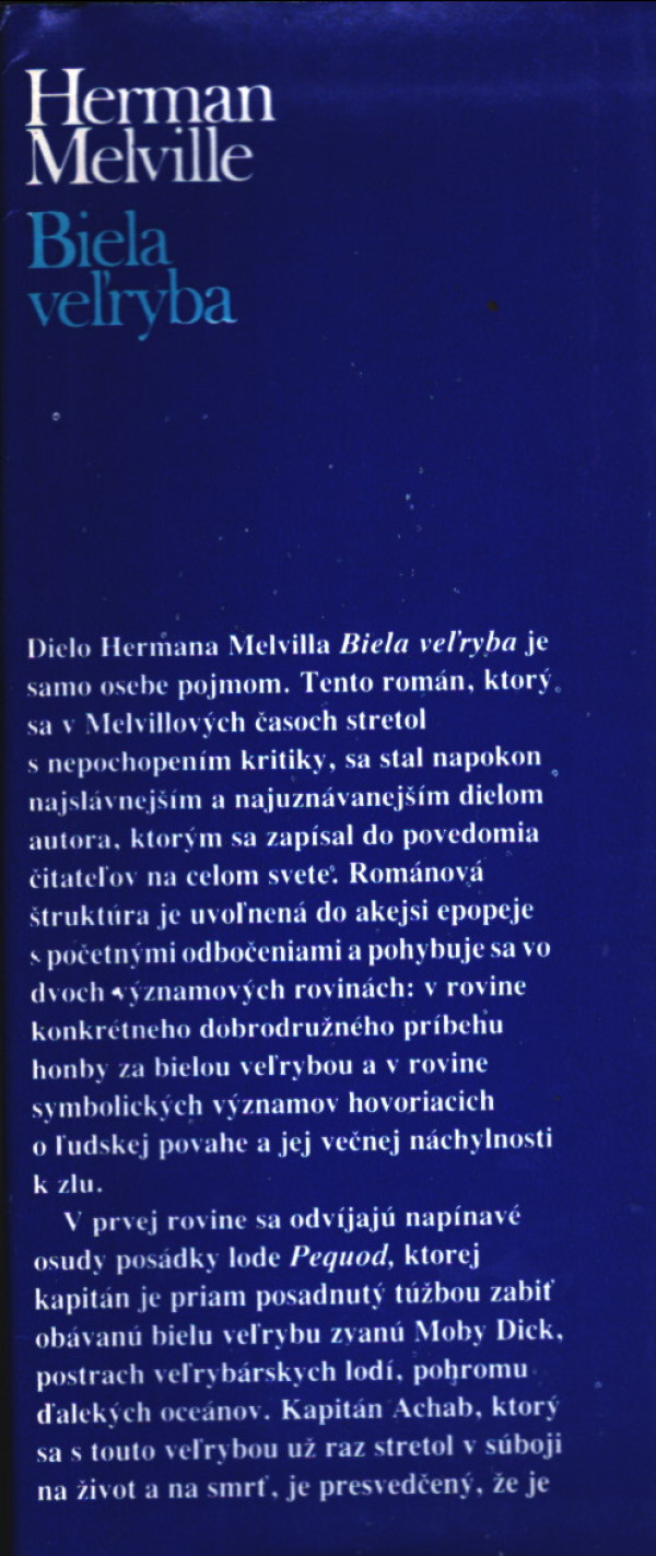 Herman Melville: BIELA VEĽRYBA