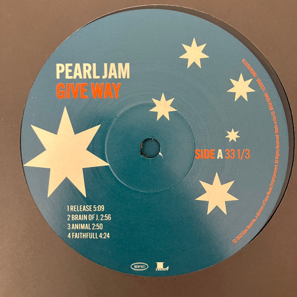 Pearl Jam: GIVE WAY - 2LP