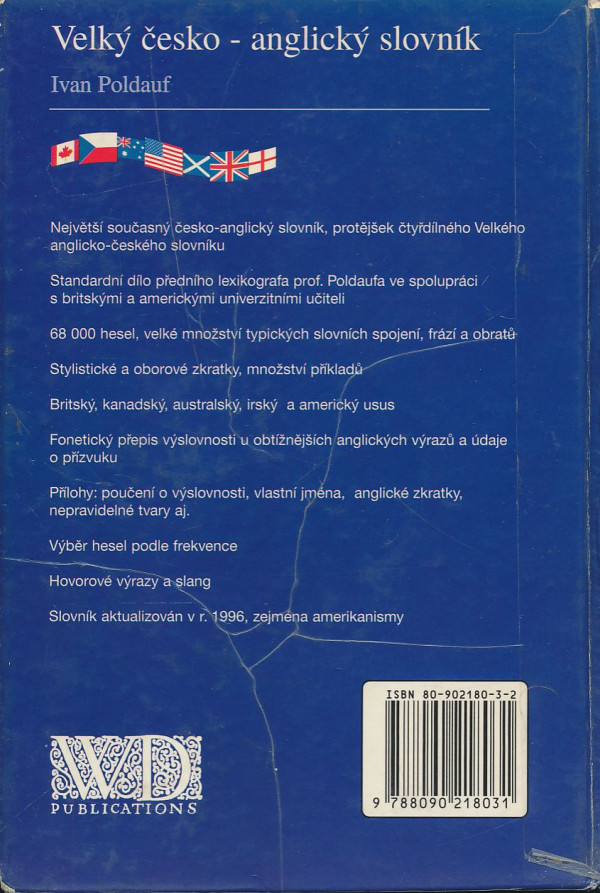 Ivan Poldauf: Velký česko-anglický slovník