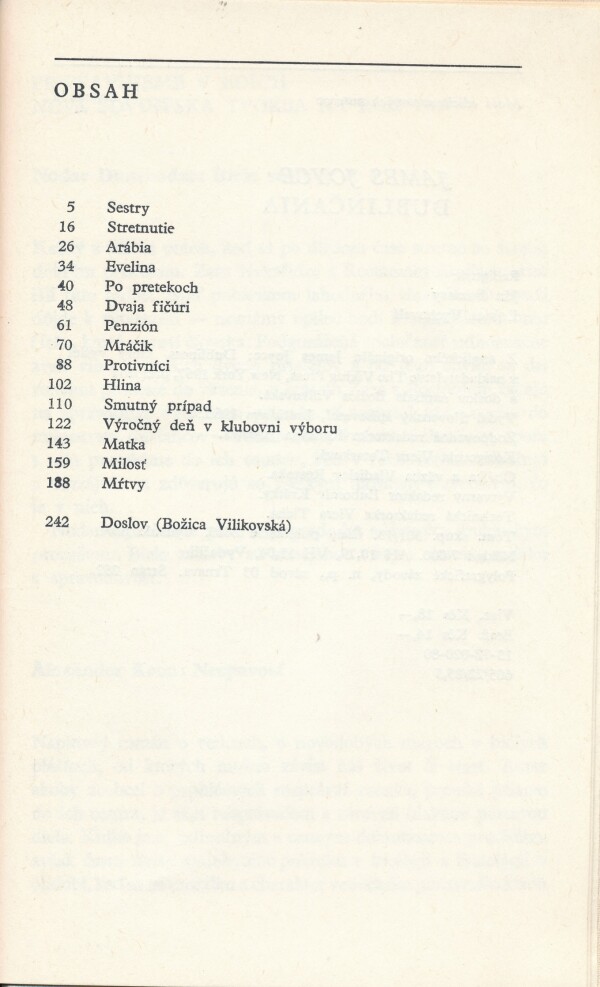 James Joyce: DUBLINČANIA