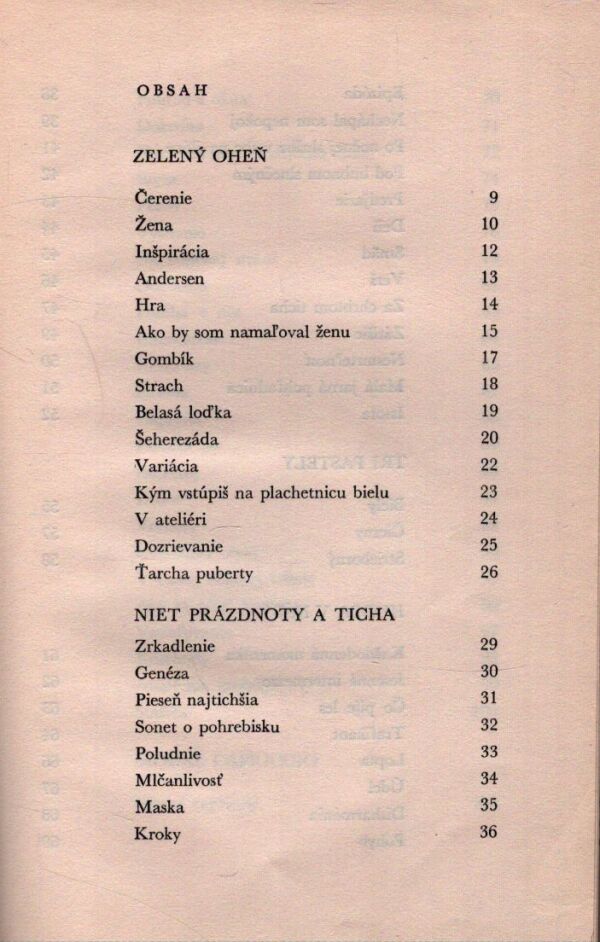 Ivan Mikula: VODA USÍNA V BEHU