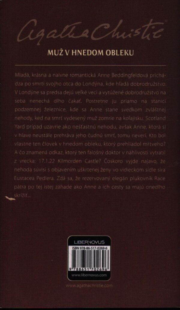 Agatha Christie: MUŽ V HNEDOM OBLEKU