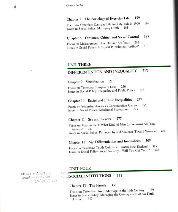 David B. Brinkerhoff, Lynn K. White: Sociology