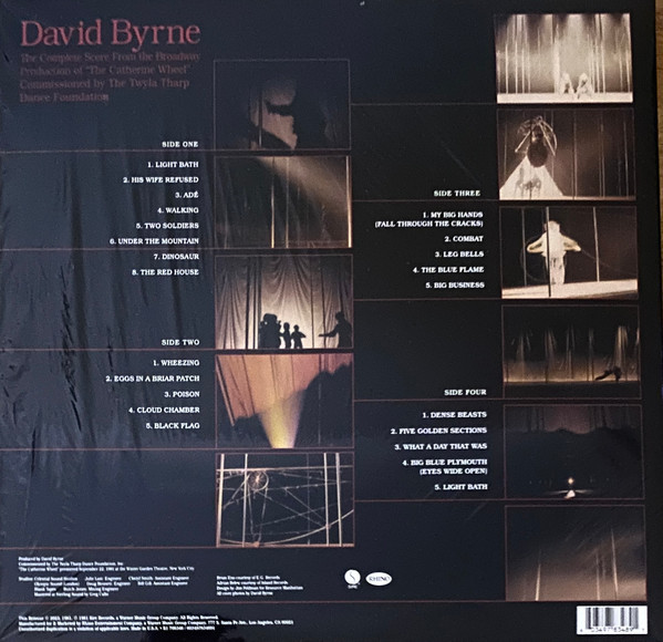 David Byrne: THE CATHERINE WHEEL - 2LP