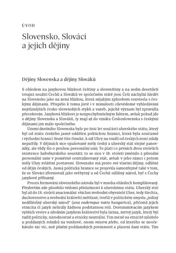 Jan Rychlík: DĚJINY SLOVENSKA