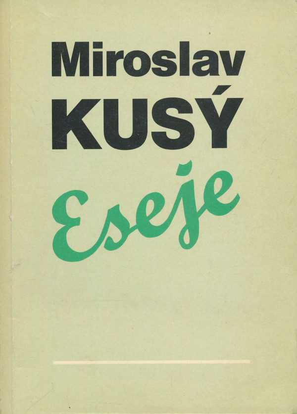 Miroslav Kusý: