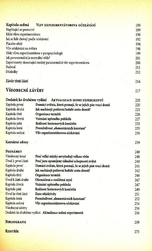 Rupert Sheldrake: SEDM EXPERIMENTŮ, KTORÉ BY MOHLI ZMĚNIT SVĚT