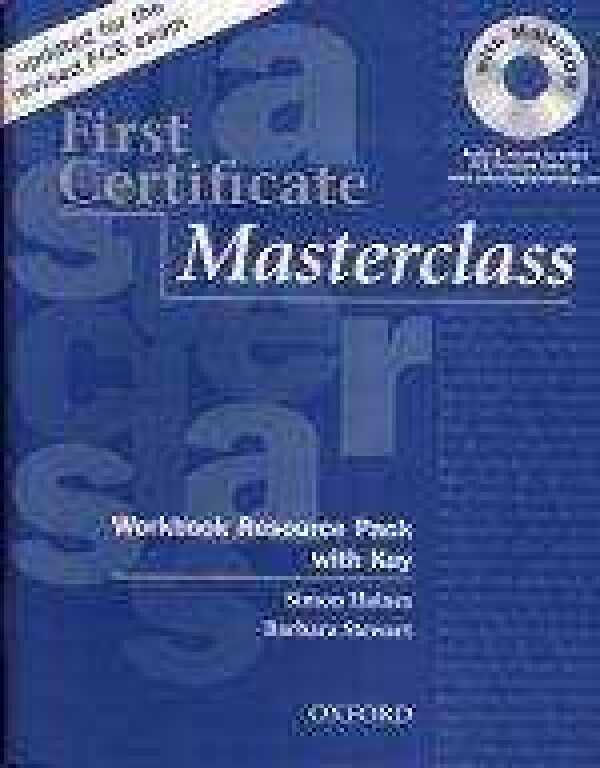 Simon Haines, Barbara Stewart: FIRST CERTIFICATE MASTERCLASS NEW - WORKBOOK + CD