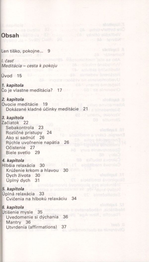 Elizabeth Massová: LEN TÍŠKO, POKOJNE...