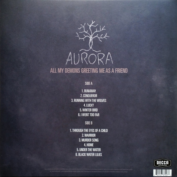Aurora: ALL MY DEMONS GREETING ME AS FRIEND - LP
