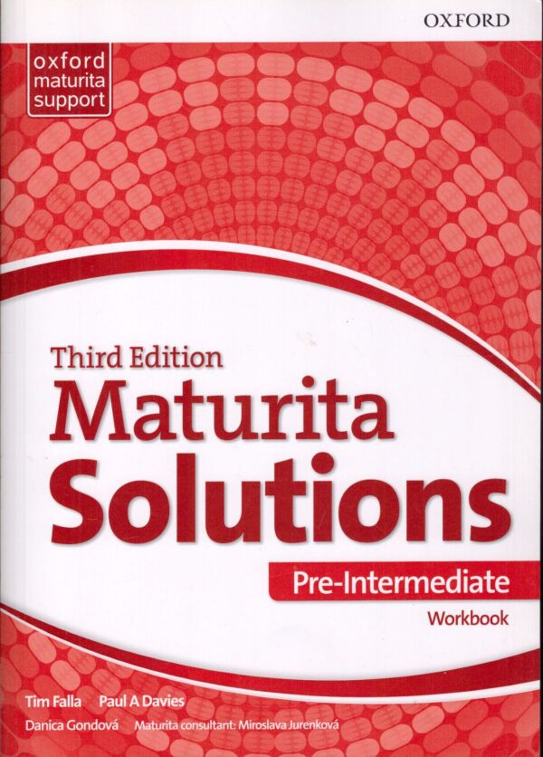 MATURITA SOLUTIONS - WORKBOOK