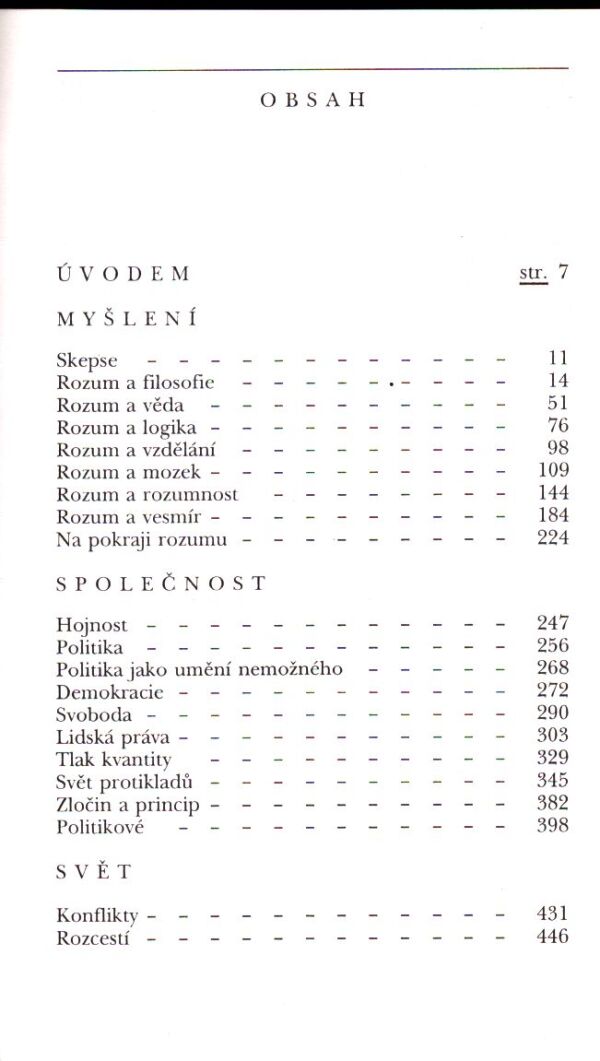 Jiří Krupička: RENESANCE ROZUMU