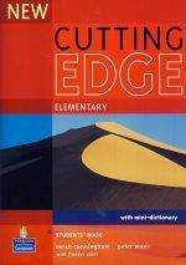 Sarah Cunningham, Peter Moor: NEW CUTTING EDGE ELEMENTARY - STUDENTS BOOK + CD-ROM