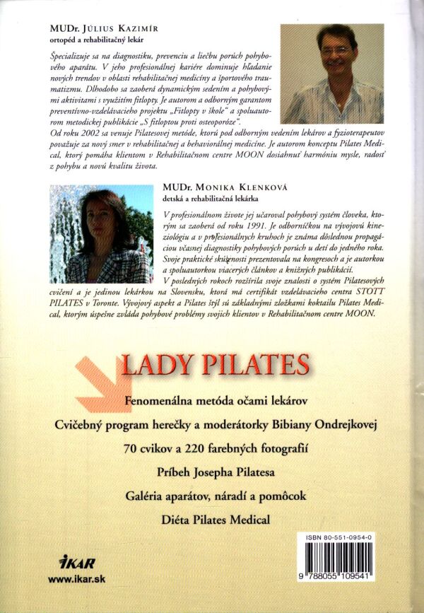 J. Kazimír, M. Klenková: LADY PILATES