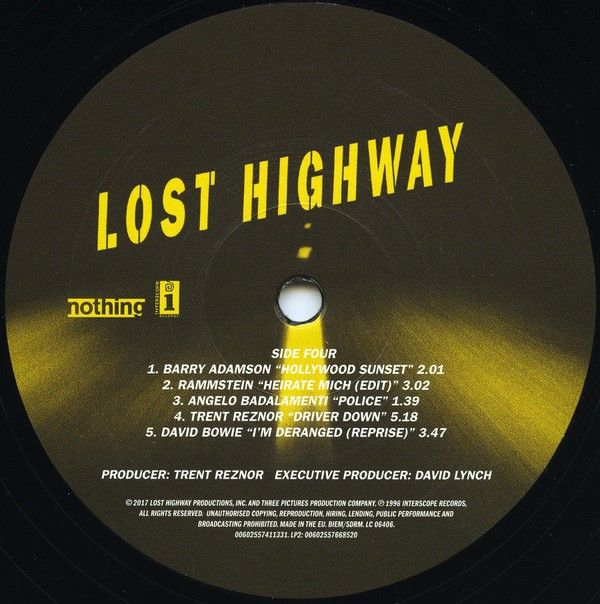 LOST HIGHWAY - 2 LP
