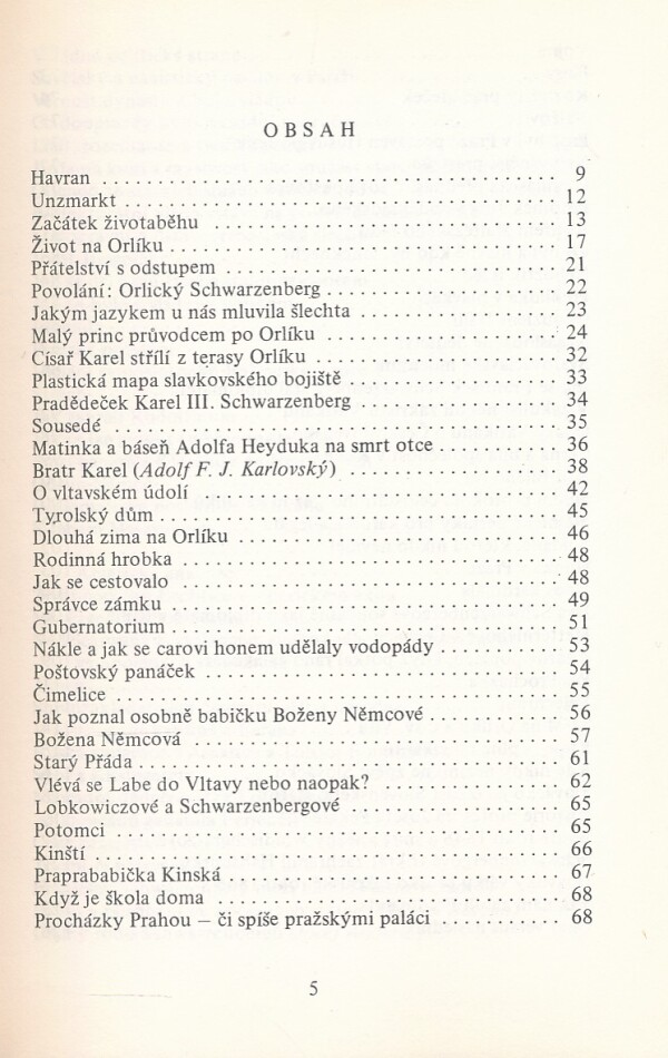 Vladimír Škutina: ČESKÝ ŠLECHTIC FRANTIŠEK SCHWARZENBERG