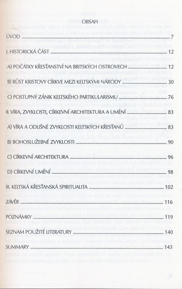 Gorazd Vopatrný: Keltská církev prvního tisíciletí a její spiritualita