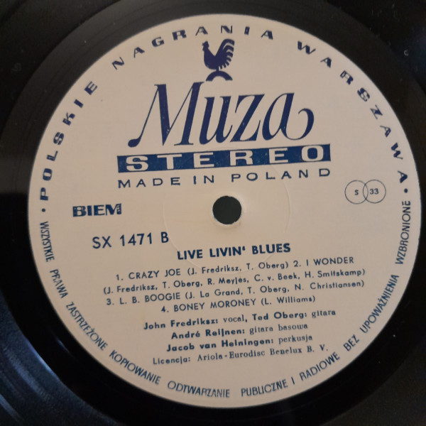 Livin`Blues: LIVE LIVIN`BLUES