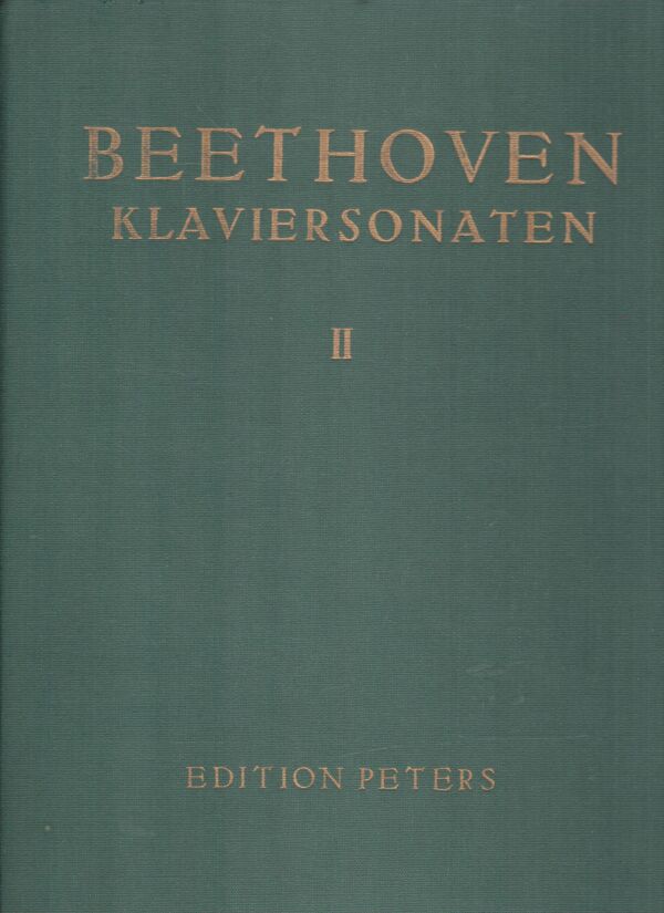 BEETHOVEN KLAVIERSONATEN II