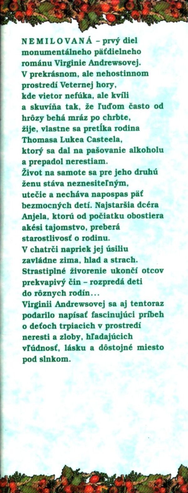 Virginia Andrewsová: NEMILOVANÁ