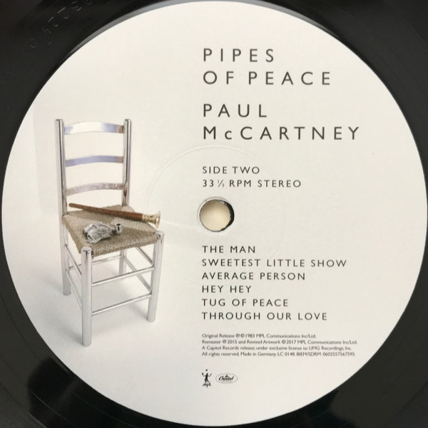 Paul McCartney: PIPES OF PEACE - LP