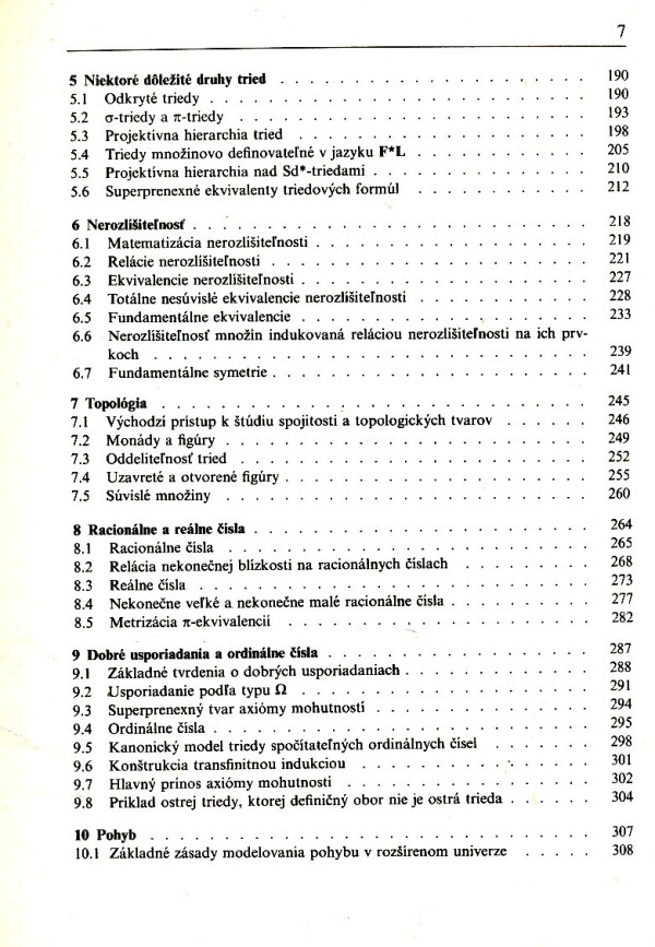 Petr Vopěnka: ÚVOD DO MATEMATIKY V ALTERNATÍVNEJ TEÓRII MNOŽÍN