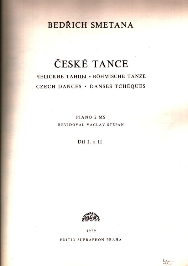 Bedřich Smetana: ČESKÉ TANCE