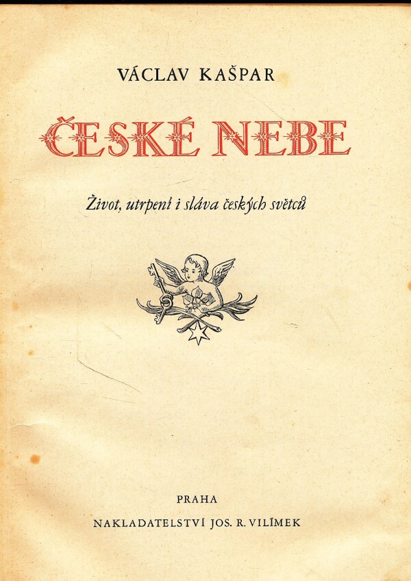 Václav Kašpar: ČESKÉ NEBE