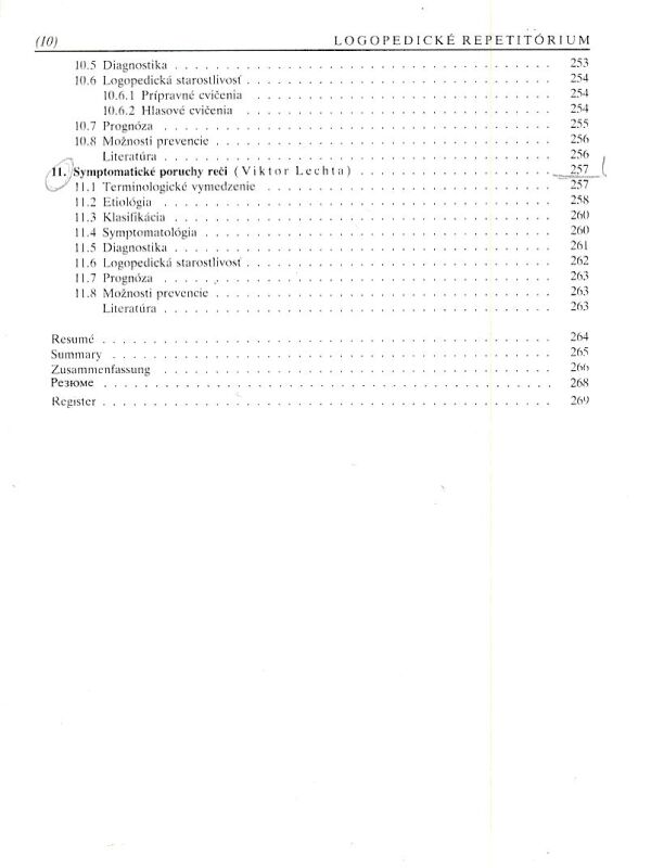 Viktor Lechta, kol: LOGOPEDICKÉ REPETITÓRIUM