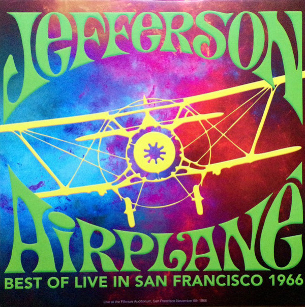 Jefferson Airplain: BEST OF LIVE IN SAN FRANCISCO 1966 - LP
