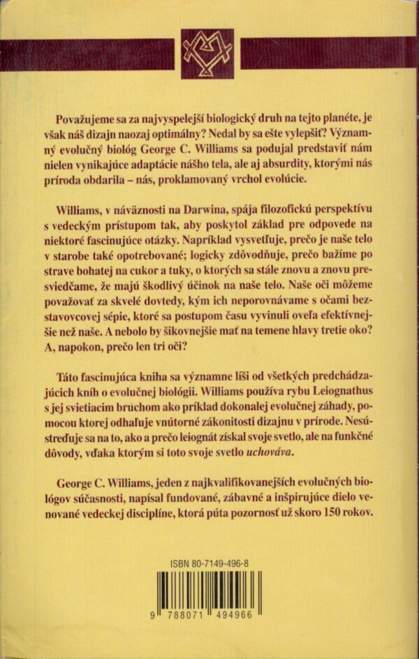 George C. Williams: PLÁN A ÚČEL V PRÍRODE