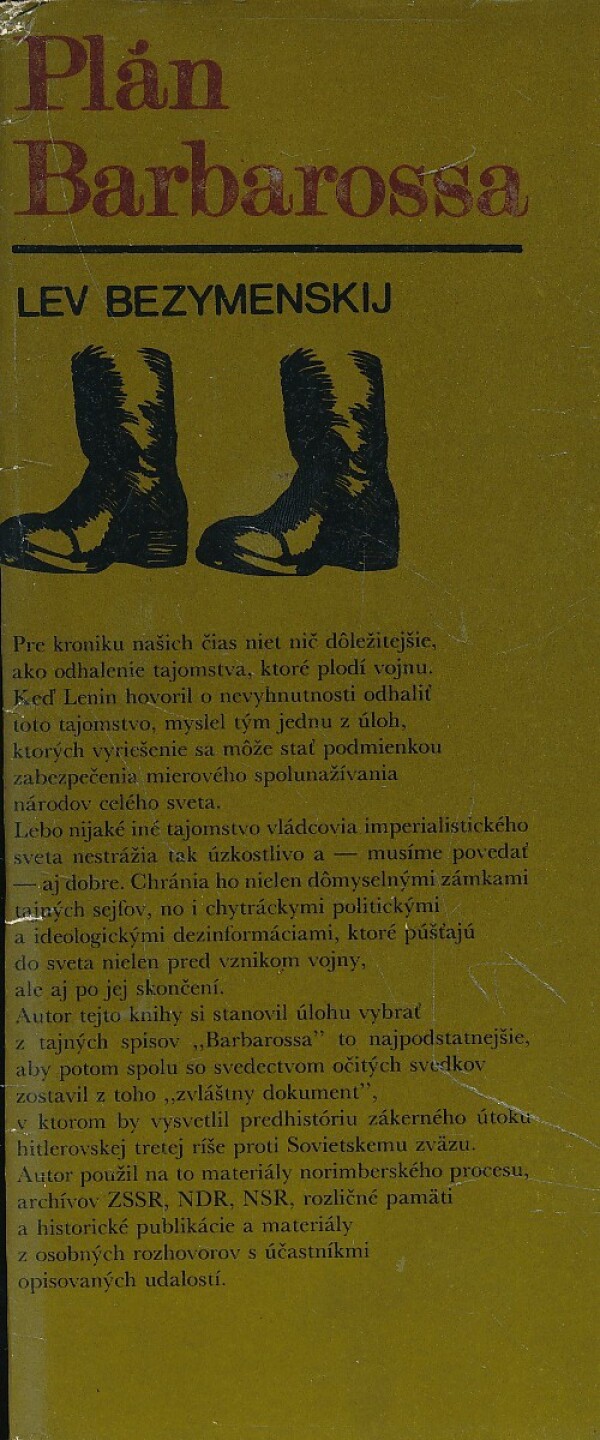 Lev Bezymenskij: PLÁN BARBAROSSA