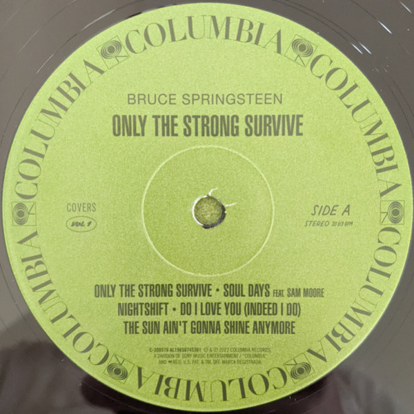 Bruce Springsteen: ONLY THE STRONG SURVIVE - 2LP