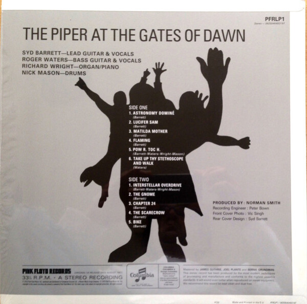 Pink Floyd: THE PIPER AT THE GATES OF DAWN - LP