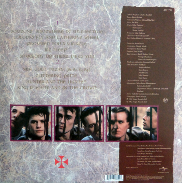 Simple Minds: NEW GOLD DREAMS - LP