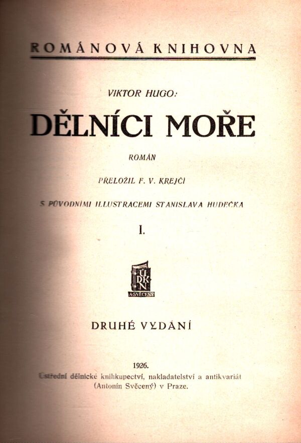Viktor Hugo: DĚLNÍCI MOŘE
