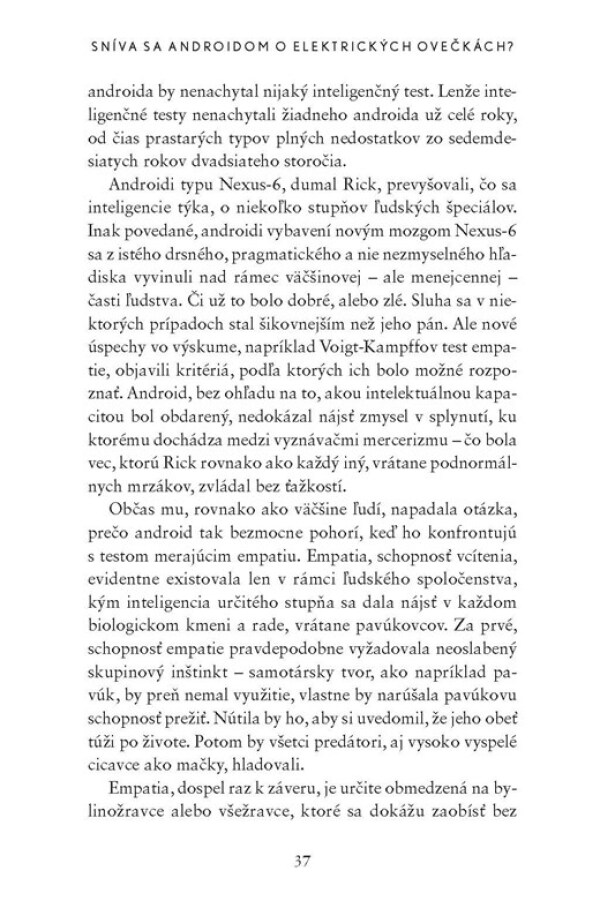 Philip K. Dick: SNÍVA SA ANDROIDOM O ELEKTRICKÝCH OVEČKÁCH?