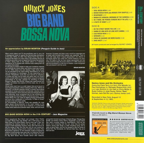 Quincy Jones: BIG BAND BOSSA NOVA - LP