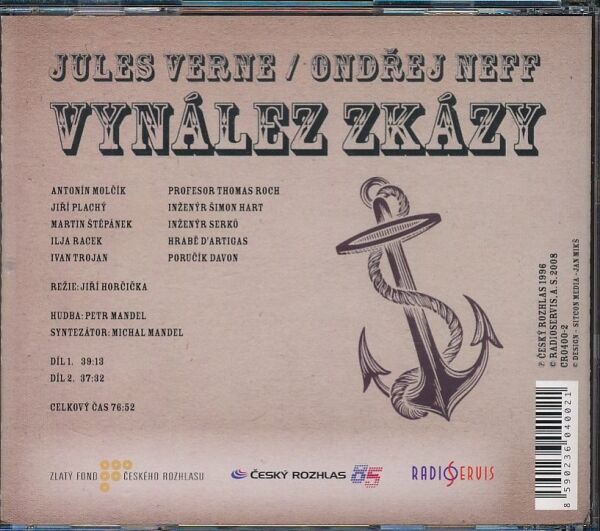 Jules Verne: VYNÁLEZ ZKÁZY - AUDIOKNIHA