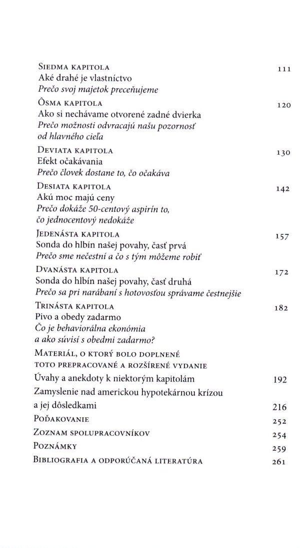 Dan Ariely: AKÉ DRAHÉ JE ZADARMO