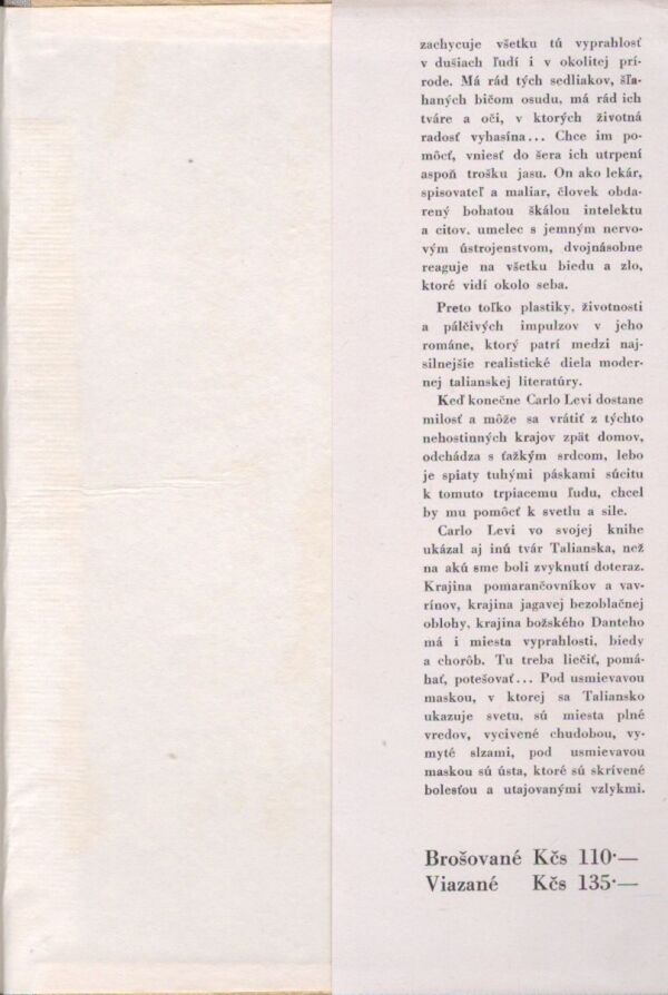 Carlo Levi: KRISTUS SA ZASTAVIL PRI EBOLI