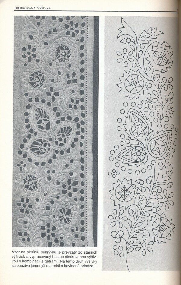 Eugénia Piteková: PLNÁ A DIERKOVANÁ VÝŠIVKA